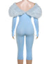 Furry Patchwork Backless Jumpsuit for Women