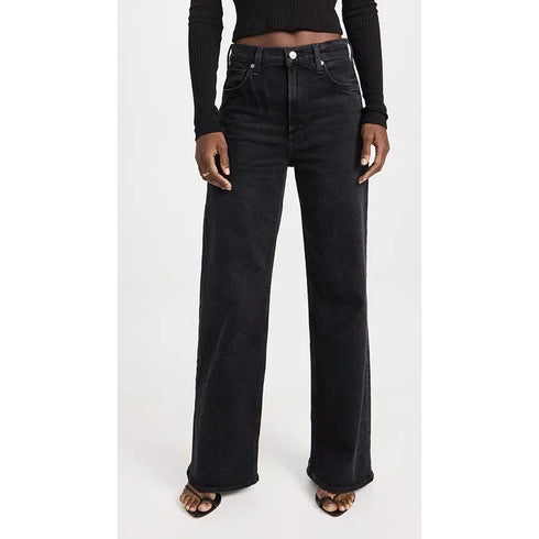 High Waist Straight Leg Jeans for Women