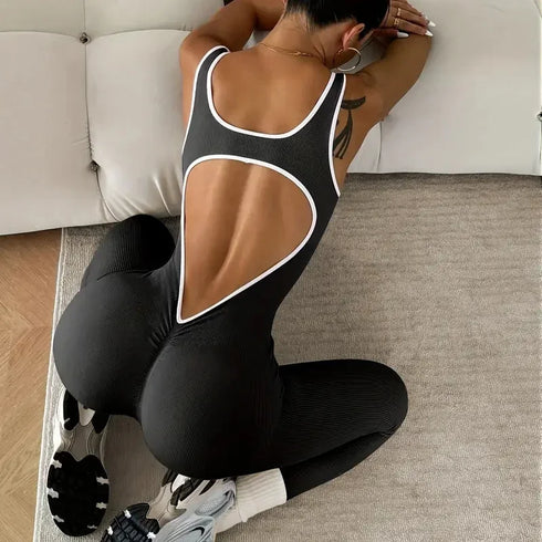 Seamless Sleeveless Jumpsuit for Women