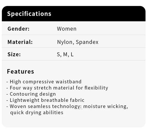 High Waist Seamless Yoga Leggings for Women