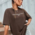 Everything Has Beauty Oversized Cotton Tee for Women