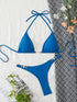 Stylish Chain Detail Bikini Set for Women