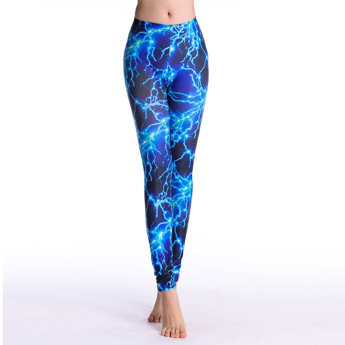 High Waist Leopard Print Leggings for Women