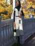 Elegant White Pleated Skirt Set with Short Sleeve Top