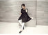 White Casual Oversized Blouses Women 2024 Autumn Korean Fashion Mid Length Winter Loose Long Sleeves Femal Blouses