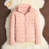 Women’s Slim Fit Stand Collar Puffer Jacket - 11 Colours