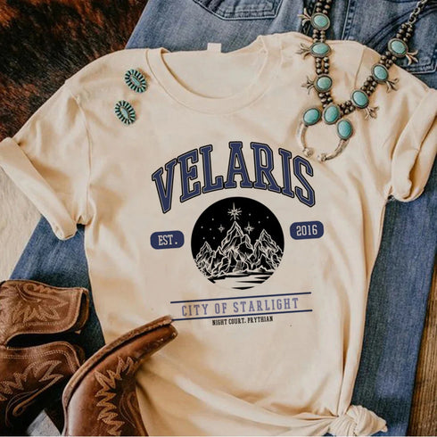 Anime-Inspired Women’s Y2K Graphic Tee - Acotar Design
