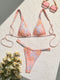Floral Print Adjustable Bikini Set