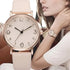 Simple Vintage Digital Face Leather Belt Women's Watch