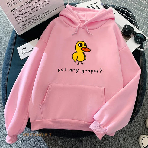 Got Any Grapes? Printed Hoodie