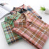 Casual Women's Flannel Plaid Shirt - Autumn Collection