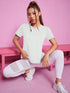 Women's Loose Fit Yoga Top with Mesh Back