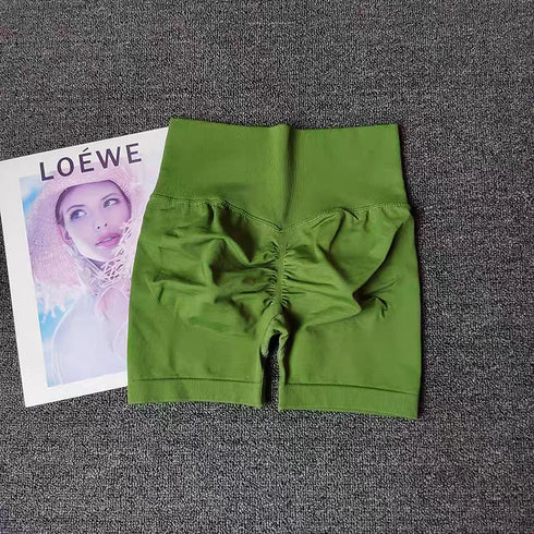 High Waist Yoga Shorts for Women - Breathable Activewear