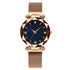 Luxury Starry Sky Women's Magnetic Mesh Band Watch