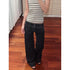 Women's Blue Baggy Straight Jeans