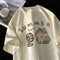 M-5XL Plue Size Summer Simple Casual Men/Women Harajuku Style Printed Plus Size Loose Short Sleeved T-shirt