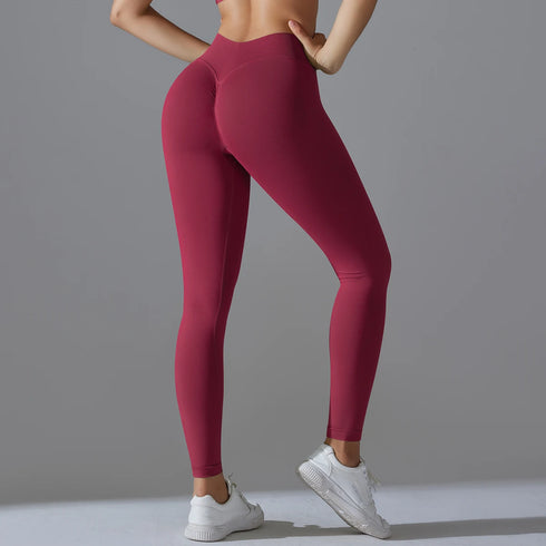 High Waist Seamless Yoga Leggings for Women