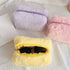 Plush Zipper Cosmetic Bag in Multiple Colours