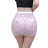 Black Wrap Mini Pencil Skirt for Women
