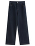 DUSHU Plus Size Women's Double-Layered Fleece Lined Jeans