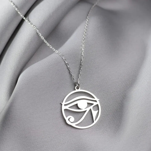 Retro Egypt Eye of Ra Pendant Jewelry Unisex Necklace