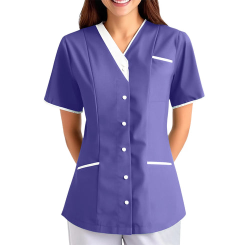 Women's Quick-Drying V-Neck Short-Sleeved Shirt