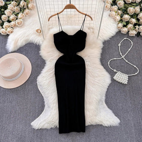 YuooMuoo Women's Summer Knitted Bodycon Dress