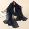 Chiffon Soft Solid Scarf Shawl for Elegant Style