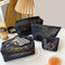 Heart Shaped Nylon Mesh Cosmetic Bag