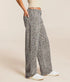 Women's Leopard Print Straight Leg Denim Jeans