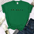 Quirky Letter Print T-Shirt for Women - Casual Summer Tee