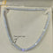 Cubic Zirconia Iced Out Tennis Chain Necklace