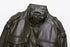 Chic Faux Leather Jacket for Women - Casual Long Sleeve
