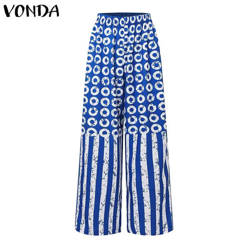 Plus Size VONDA Women Matching Sets Long Sleeve Suits