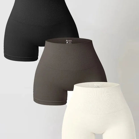 New Summer Seamless High-Waisted Yoga Sports Shorts for Women