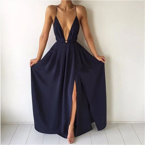 Elegant Puff-Sleeve V Corset Dress for Evening Events