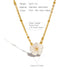 Elegant Flower Shell Necklace for Women