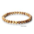 High Quality Cliff Cypress Wooden Beads Bracelets for Meditation and Yoga 10mm Handmade Stretch Jewelry