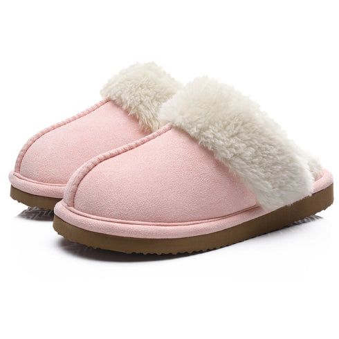 Fluffy Faux Fur Winter Slippers for Women