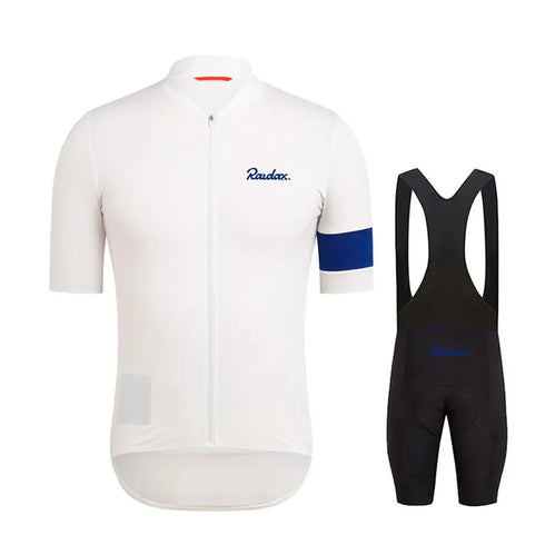 Raudax Men's Short Sleeve Cycling Jersey Set