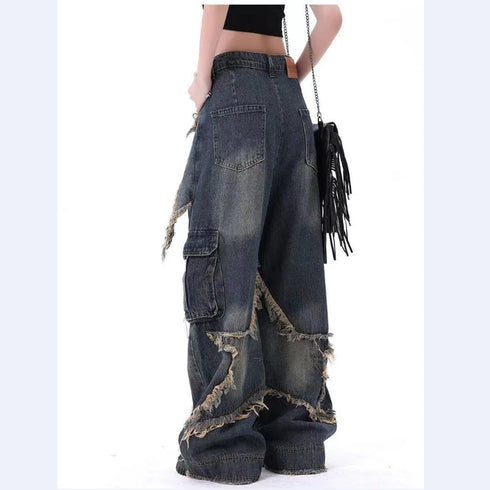 Baggy Vintage-Style Jeans for Women
