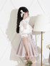 Noemi Inspired Ruffle Bow Top - Japanese Dark Femme Off-Shoulder Blouse, Lace Trim Bell Sleeve Shirt for Yami Kawaii & Lolita