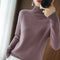 Women's Turtleneck Cashmere Blend Sweater