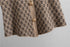Elegant 3-Piece Knitted Set with Long Sleeve Sweater Coat
