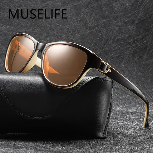 Luxury Cat Eye Polarized Sunglasses