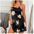 Floral Print Silk Nightdress for Women