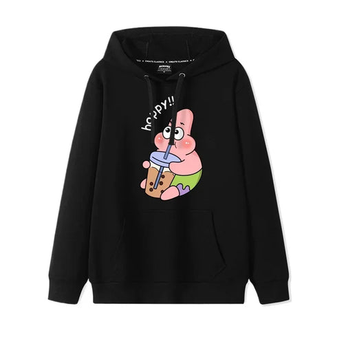 Anime Cartoon Print Hoodies for Women