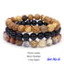 Couples Distance Bracelet Set - Natural Stone Healing