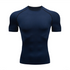 Men's Quick Dry Long Sleeve Compression Running T-Shirt