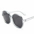Round Frame Oversized Sunglasses for Women